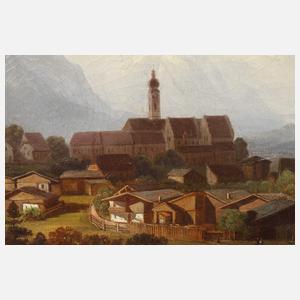 Kleinstadt im Gebirge