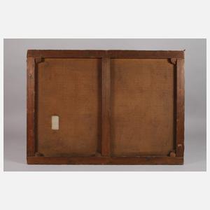 Spätromantische Alpenpartie mit Watzmann