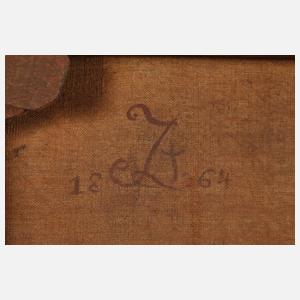 Spätromantische Alpenpartie mit Watzmann