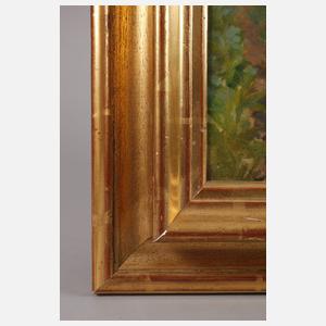 Gyula Aggházy, Mädchen am sommerlichen Mohnbeet