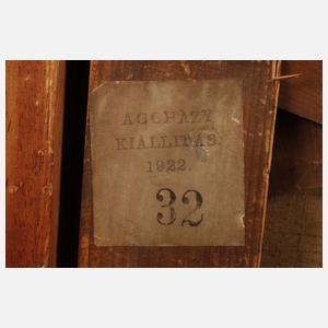 Gyula Aggházy, Mädchen am sommerlichen Mohnbeet