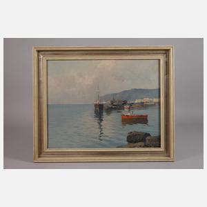 G. Maziani, Mediterrane Hafenimpression