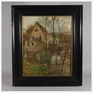 Max Merker, "Walkmühle bei Weimar"