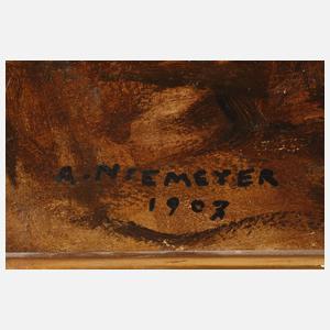 Adelbert Niemeyer, Beim Überqueren des Flusses