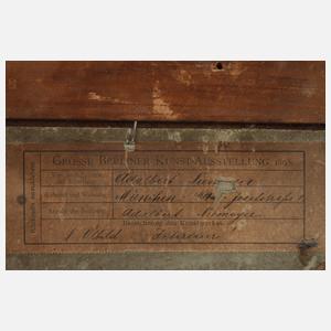 Adelbert Niemeyer, Frau in der Stube