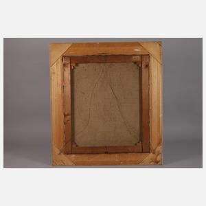 Fritz Osswald, Bauerngehöft hinter Bäumen