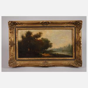 Flusslandschaft im Stil von Barbizon