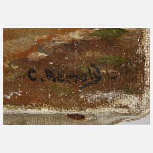 Carl Bertold, Bauernhof im Gebirge