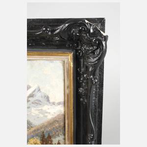 Carl Bertold, Bauernhof im Gebirge