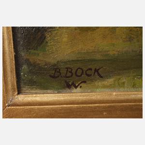 Bernhard Bock, Landschaft bei Weimar