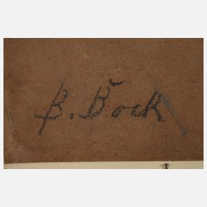 Bernhard Bock, Landschaft bei Weimar