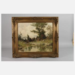 Ernst Bröcker, Morgenstimmung am Bach