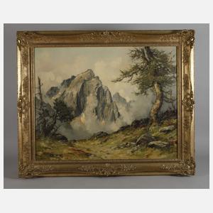 Ernst Bröcker, Hochgebirgslandschaft