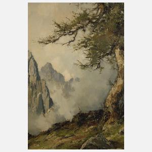 Ernst Bröcker, Hochgebirgslandschaft