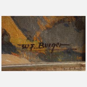 Willy Friedrich Burger, "Alpweg mit Dent Blanche"