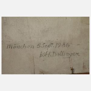 Karl Heinrich Dallinger, Rocca Priora bei Rom