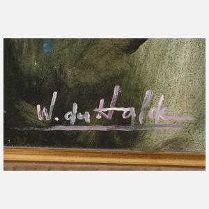 Walter du Halde, Mutterglück