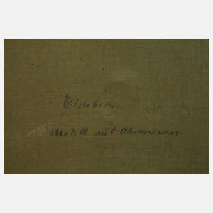 Walter Einbeck, attr., „Modell aus Oberweimar“