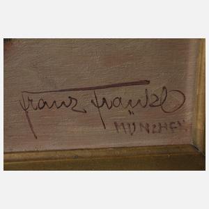 Franz Frankl, Winterliche Flusslandschaft