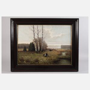 Clemens Freitag, Balzende Auerhähne