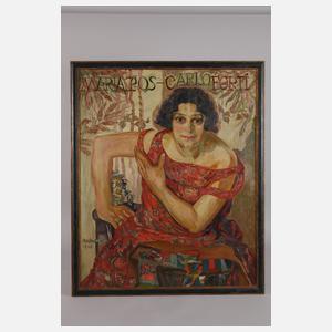 Herbert Grass, Bildnis der Maria Pos-Carloforti