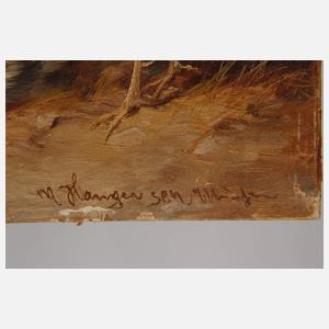 Max Hänger sen., Gruppe Hühner