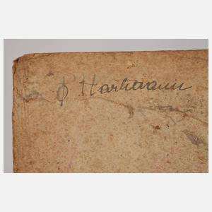 O. P. Hartmann, attr., Liegender Akt