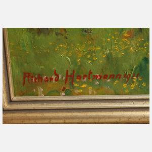 Richard Hartmann, Dickschied im Taunus im Frühling