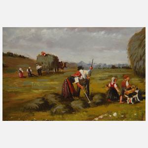 Josef Hofbauer sen., Ernteszene