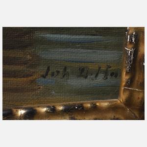 Johann Daniel Holz, Kühe am Wasser