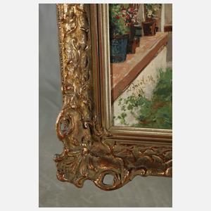 Julius Jacob d. J., "Klosterhof in Tirol"