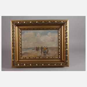 Bruno Jüttner, Fischer an der Küste