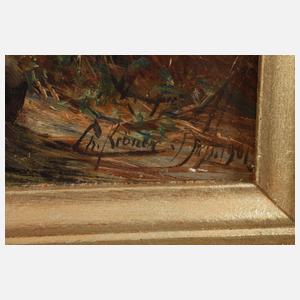 Christian Kröner, Röhrender Hirsch