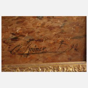 Christian Kröner, Flüchtende Rehe