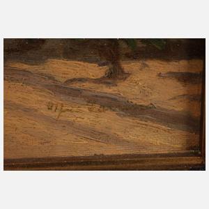 Alfred Larsen, Bauernhofszene