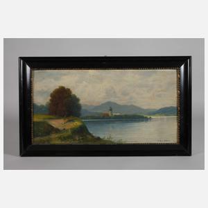 Carl Siegmund Luber, Chiemsee mit Fraueninsel