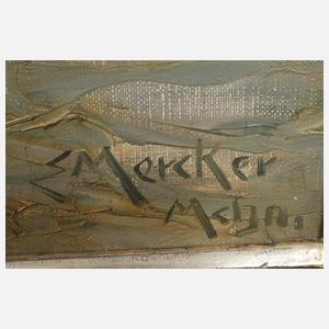 Erich Mercker, "Nordischer Fischerhafen"