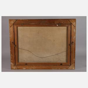 T. Miltz, Schwarzwaldhaus im Frühling