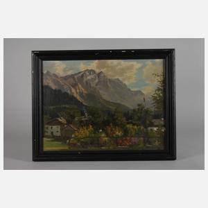 Carl Müller-Baumgarten, Blick auf die Zugspitze