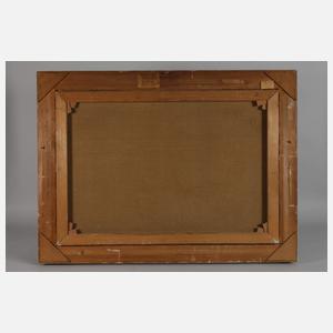 Fritz Müller-Schwaben, Sonnenspitze mit Bergdorf in Tirol