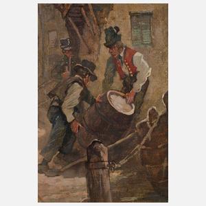 Fritz Neumann, An der Schiffsentladestelle