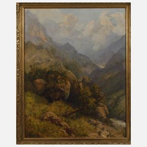 Marie Onken-Palme, Sommerliche Hochgebirgslandschaft