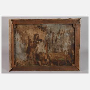 Udo Peters, attr., Sommerlandschaft mit Windmühle