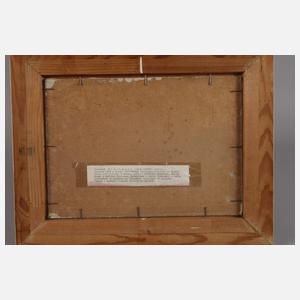 Jaroslav Procházka, Winterliche Dorfansicht