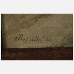 Hans Proquitté, Romantisches Alpendorf