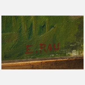 Emil Rau, Sommerabend auf der Alm