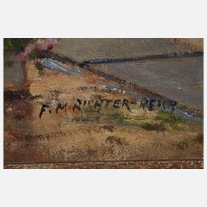 Franz Max Richter-Reich, Blumenmarkt in Amsterdam