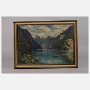 Eugen Rummel, Ansicht Königssee