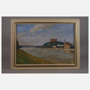 Martin Tvrdoň, Blick auf die Pressburg