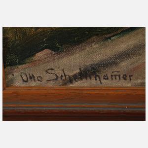 Otto Scheinhammer, Sommerliche Deichlandschaft